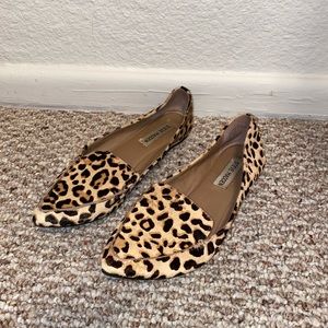 Steve Madden cheetah print flats
